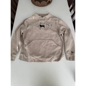 The Black Dog Mens Applique Fisherman Sweatshirt XXXL Beige Heavyweight Fleece